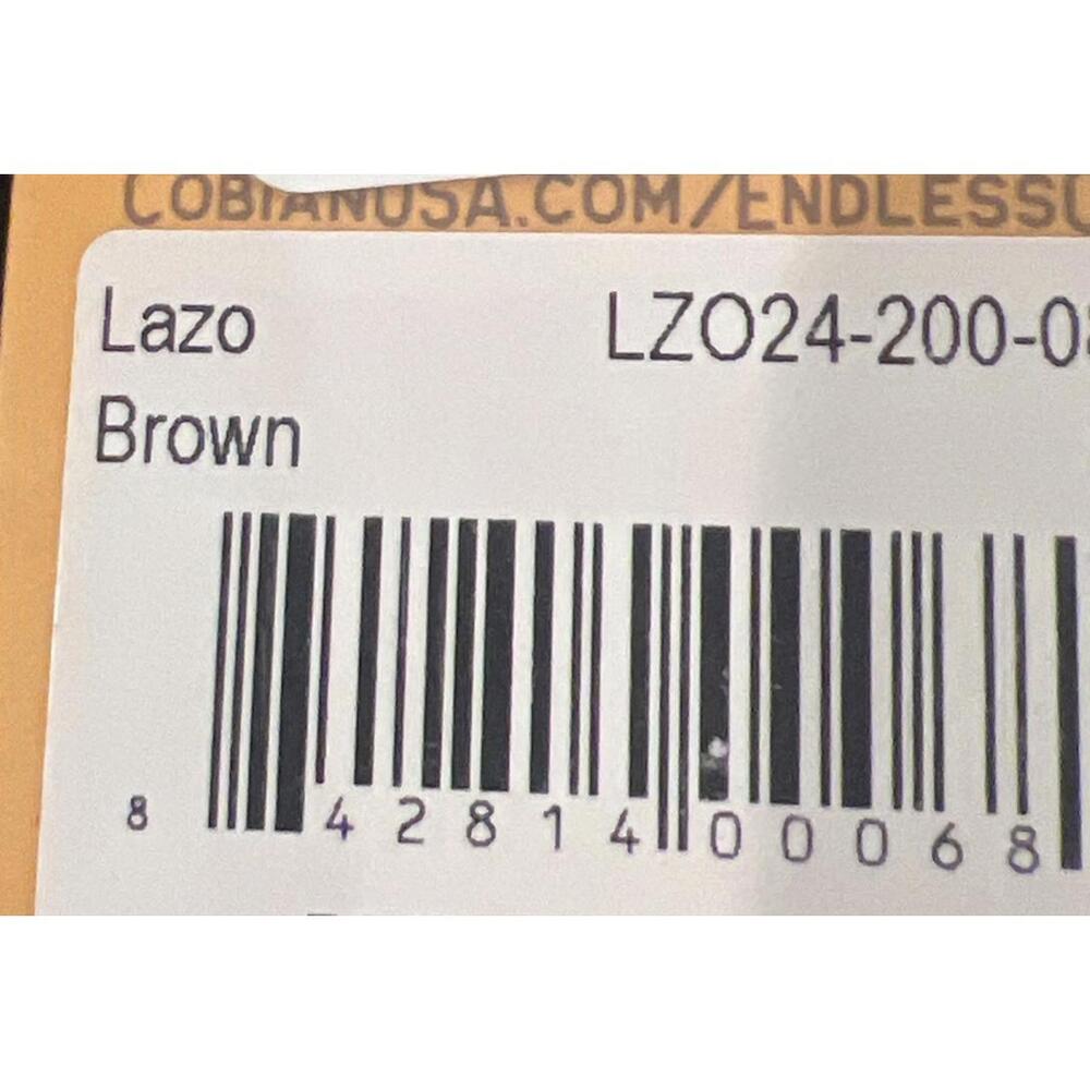 COBIAN Men's Lazo Brown Flip Flop Sandals LZO24-200 Size 8 - Picture 11 of 11